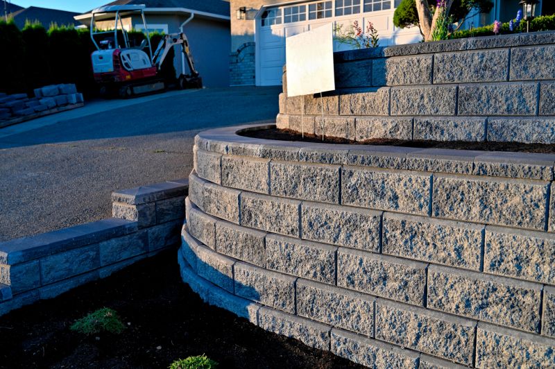 Products For Rock Retaining Wall Repairs in use