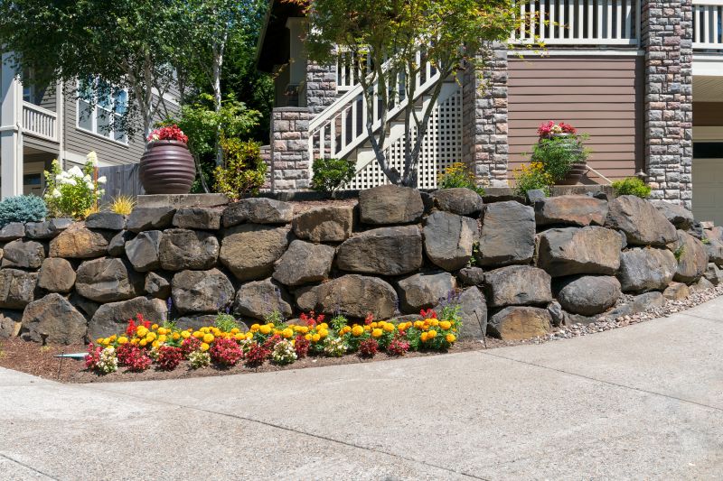 Rock Retaining Wall Repair